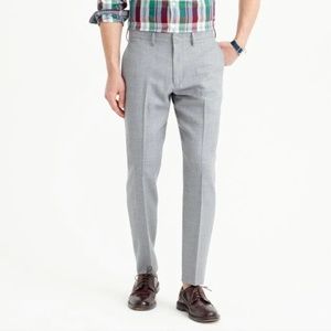 J. Crew Grey Bowery Pants 34/32